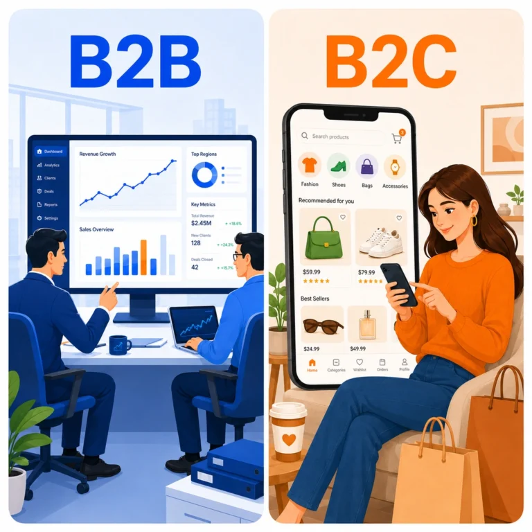 B2B وB2C
