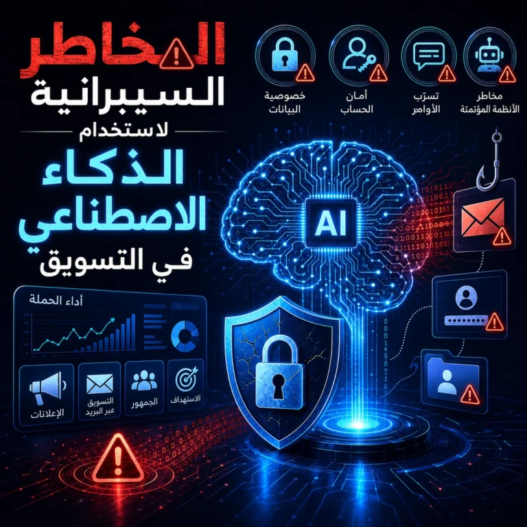 الأمن السيبراني في التسويق بالذكاء الاصطناعي